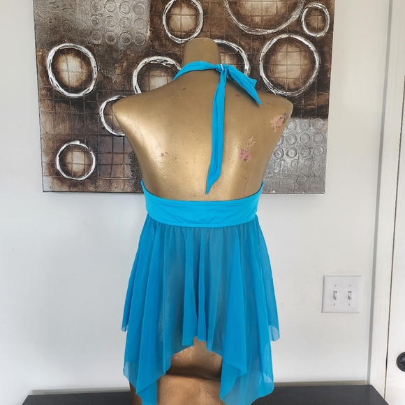 Venus Mesh Hankey Hemline Sharkbite Tankini Top Size 8 - Picture 3 of 7